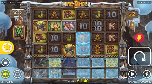 Fire in the hole 3 slot